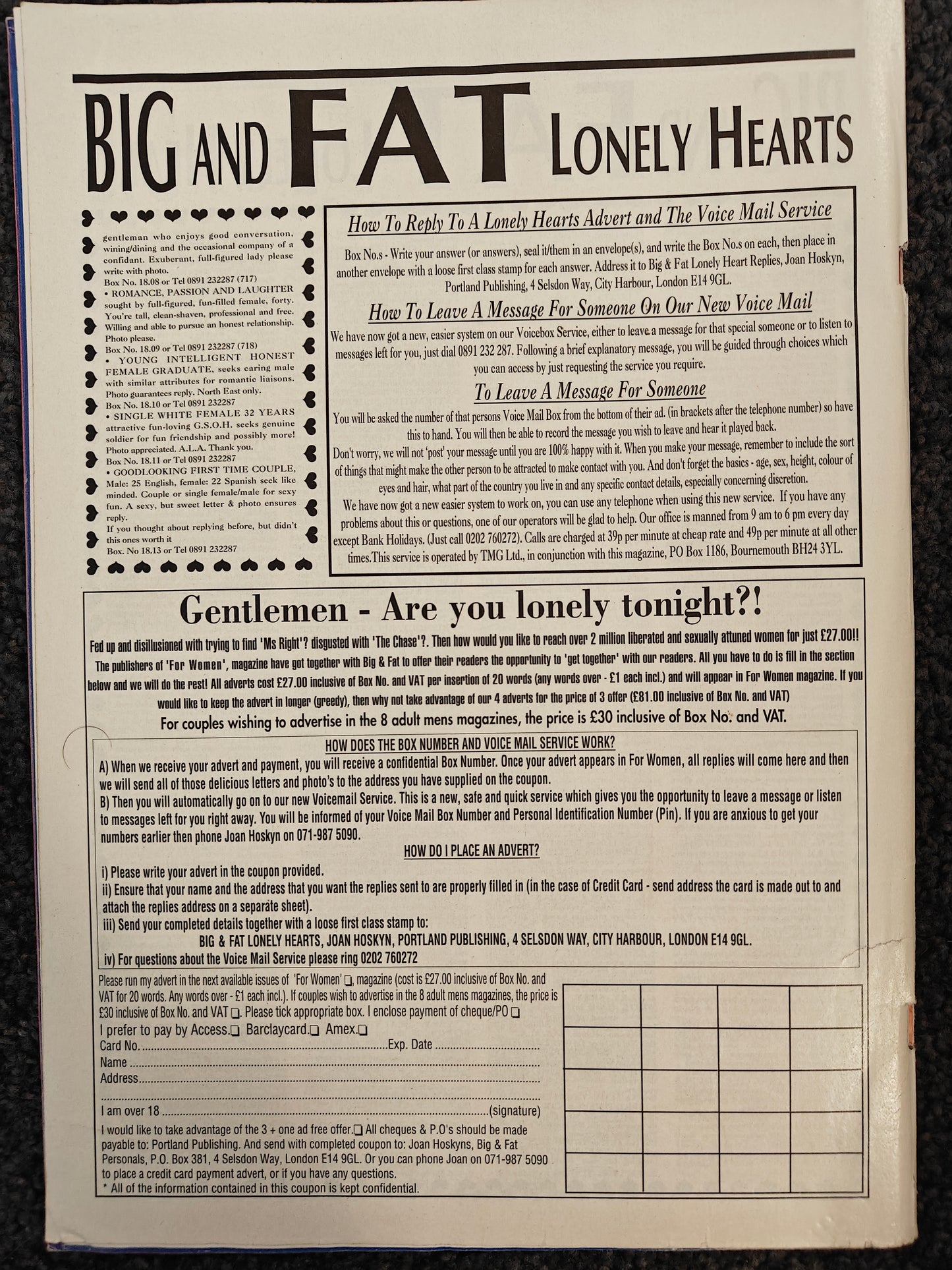 Big & Fat - Volume 1 Number 9