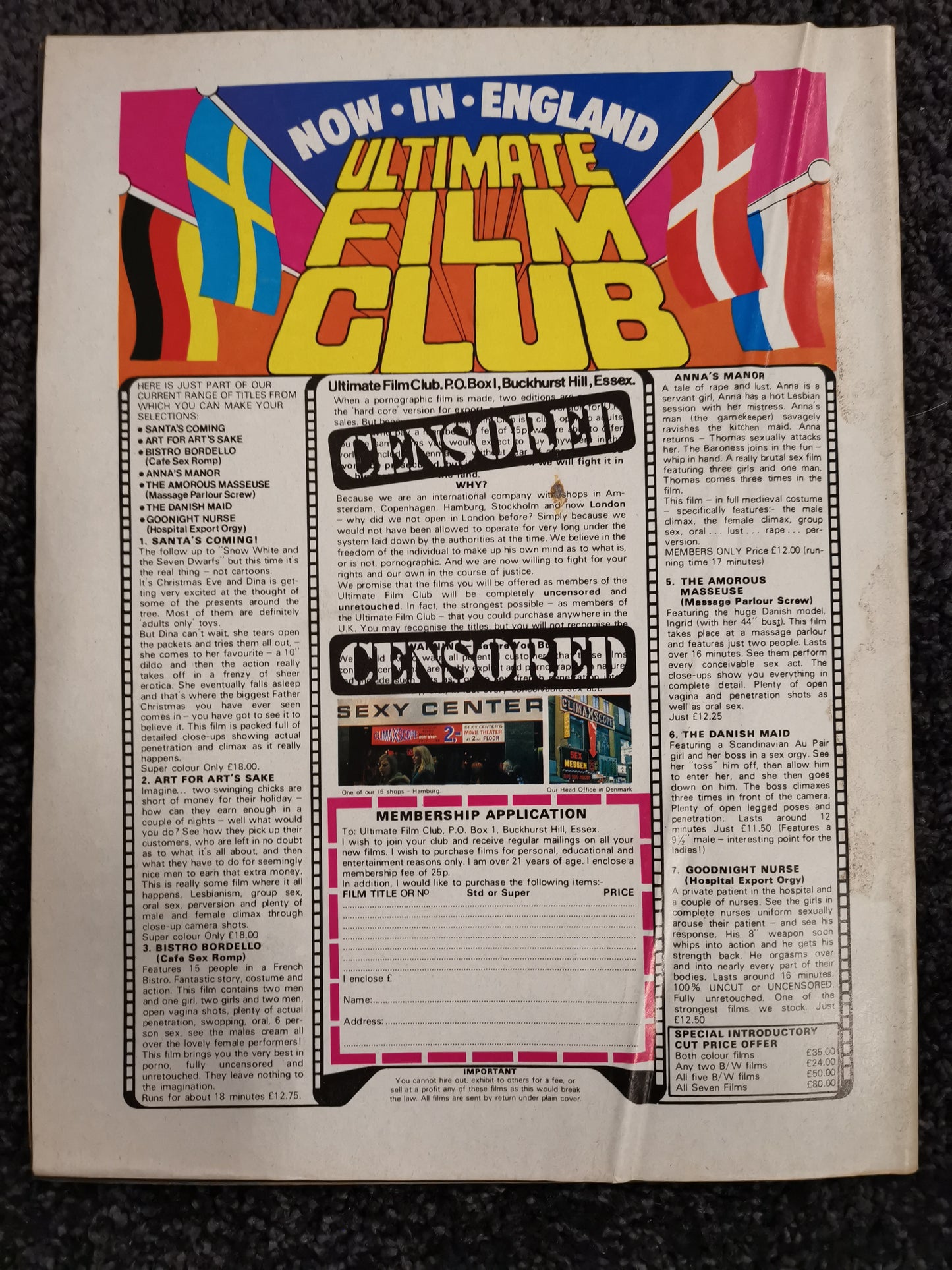 Cinema X - Vol 7 No.10