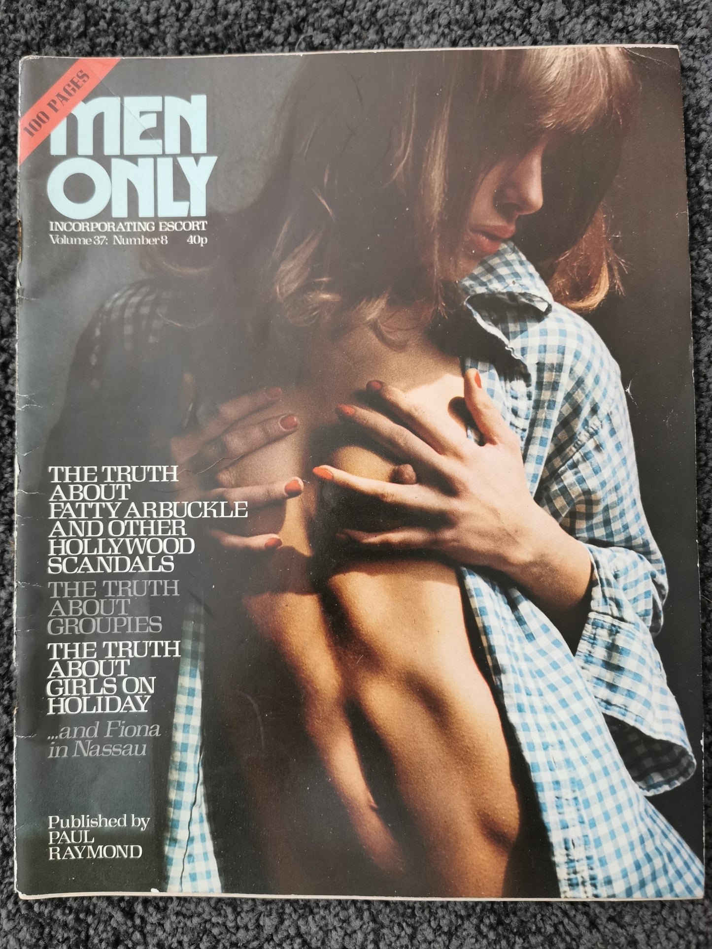 Men Only - Vol 37 No.8 (Incorporating Escort)