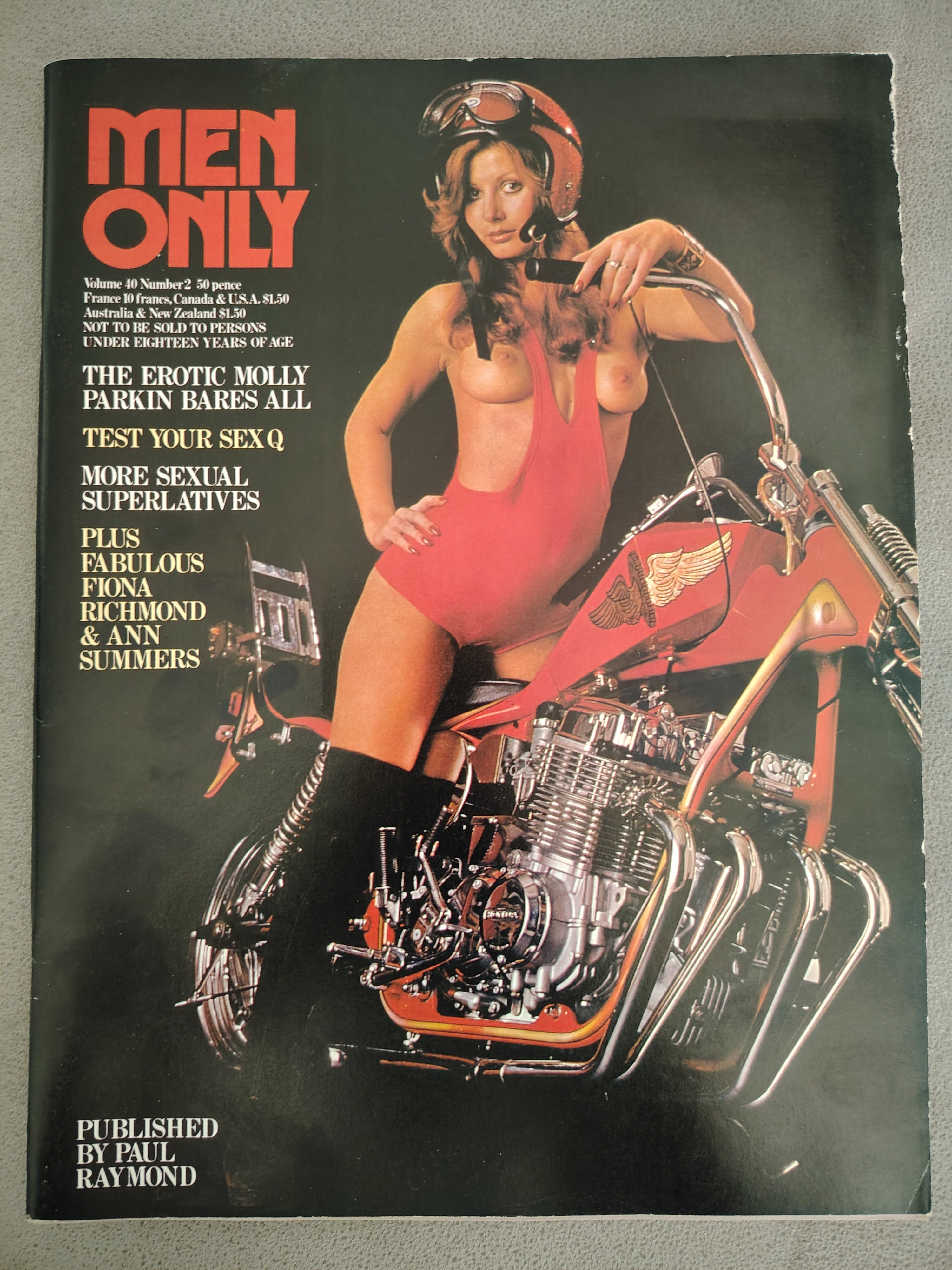 Men Only - Volume 40 Number 2 – Adult Magazine Marketplace