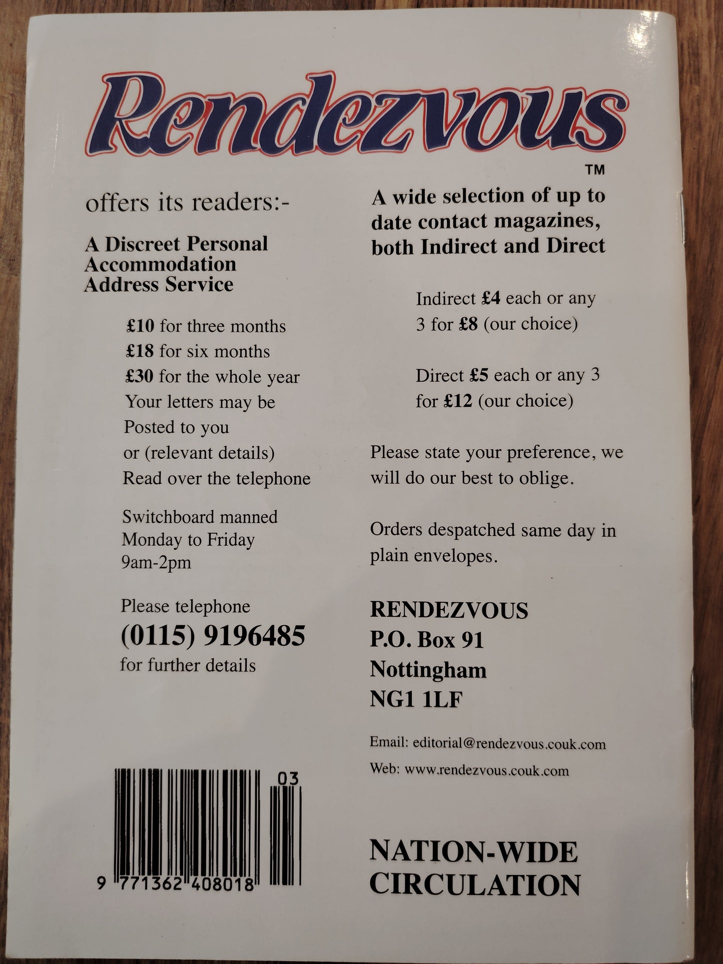 Rendezvous - Volume 270