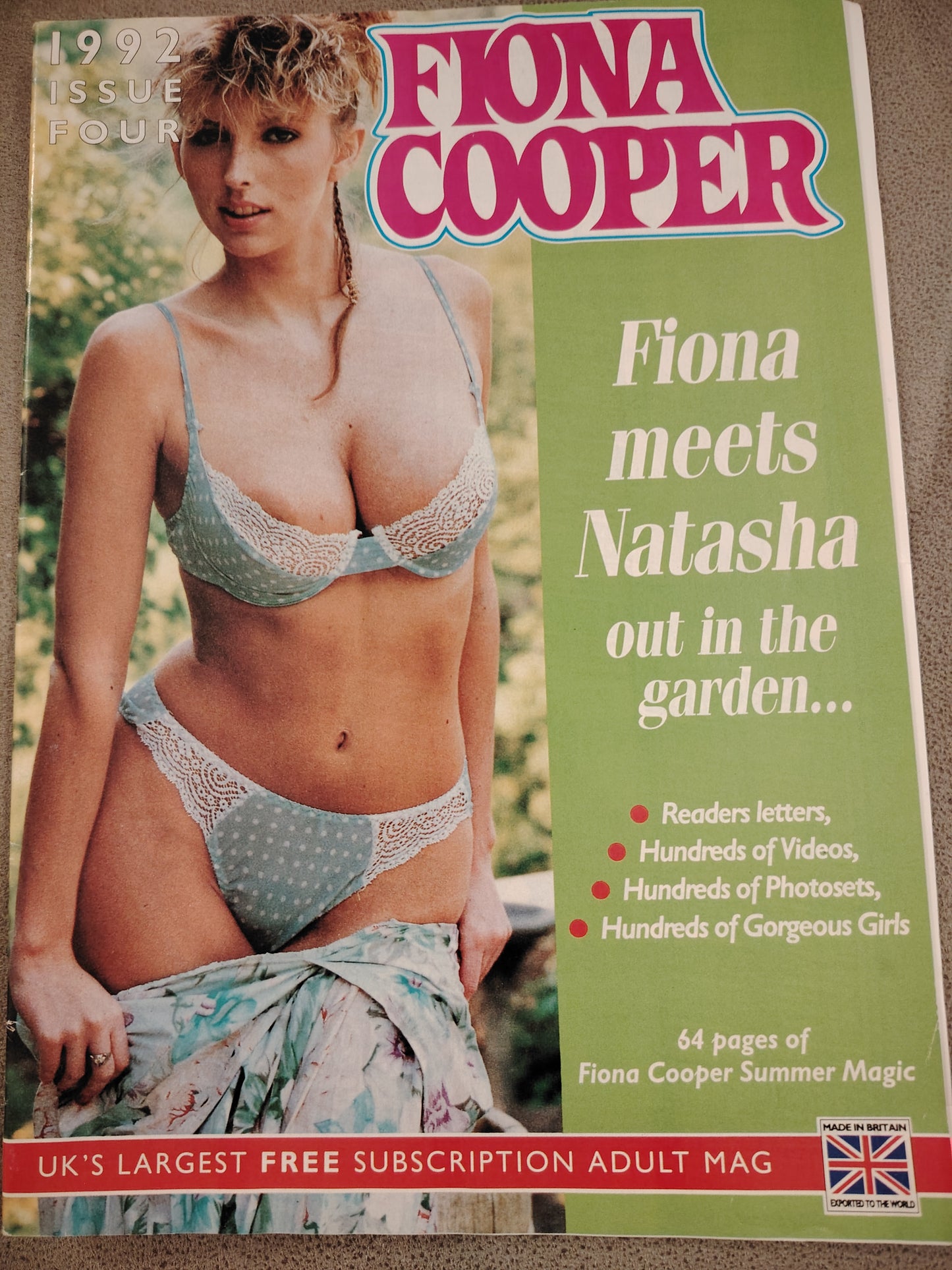 Fiona Cooper - 1992 Issue 4