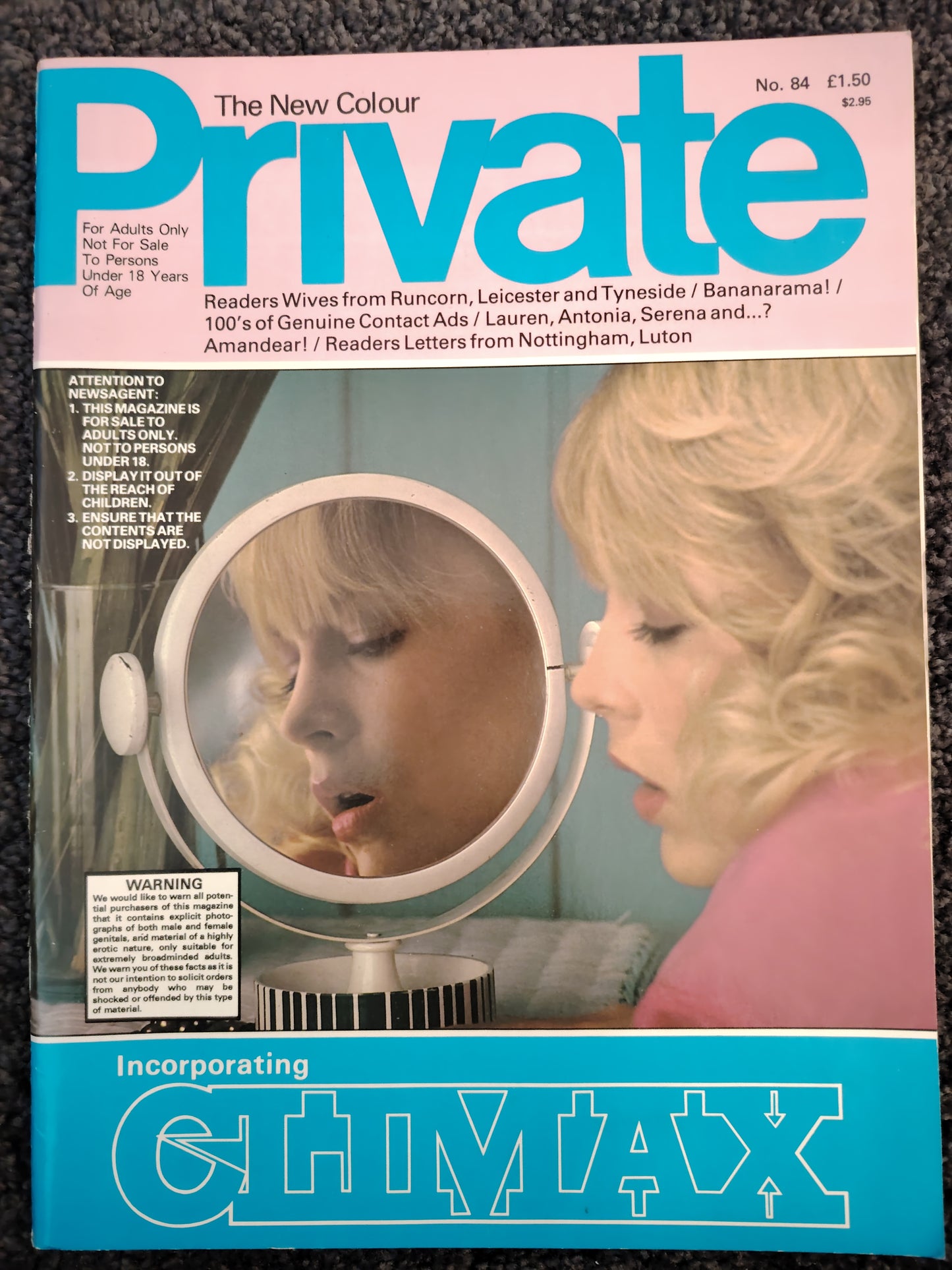 The New Colour Private (incorporating Climax) No.84