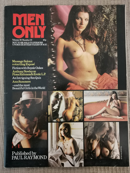 Men Only Volume 38 Number 10