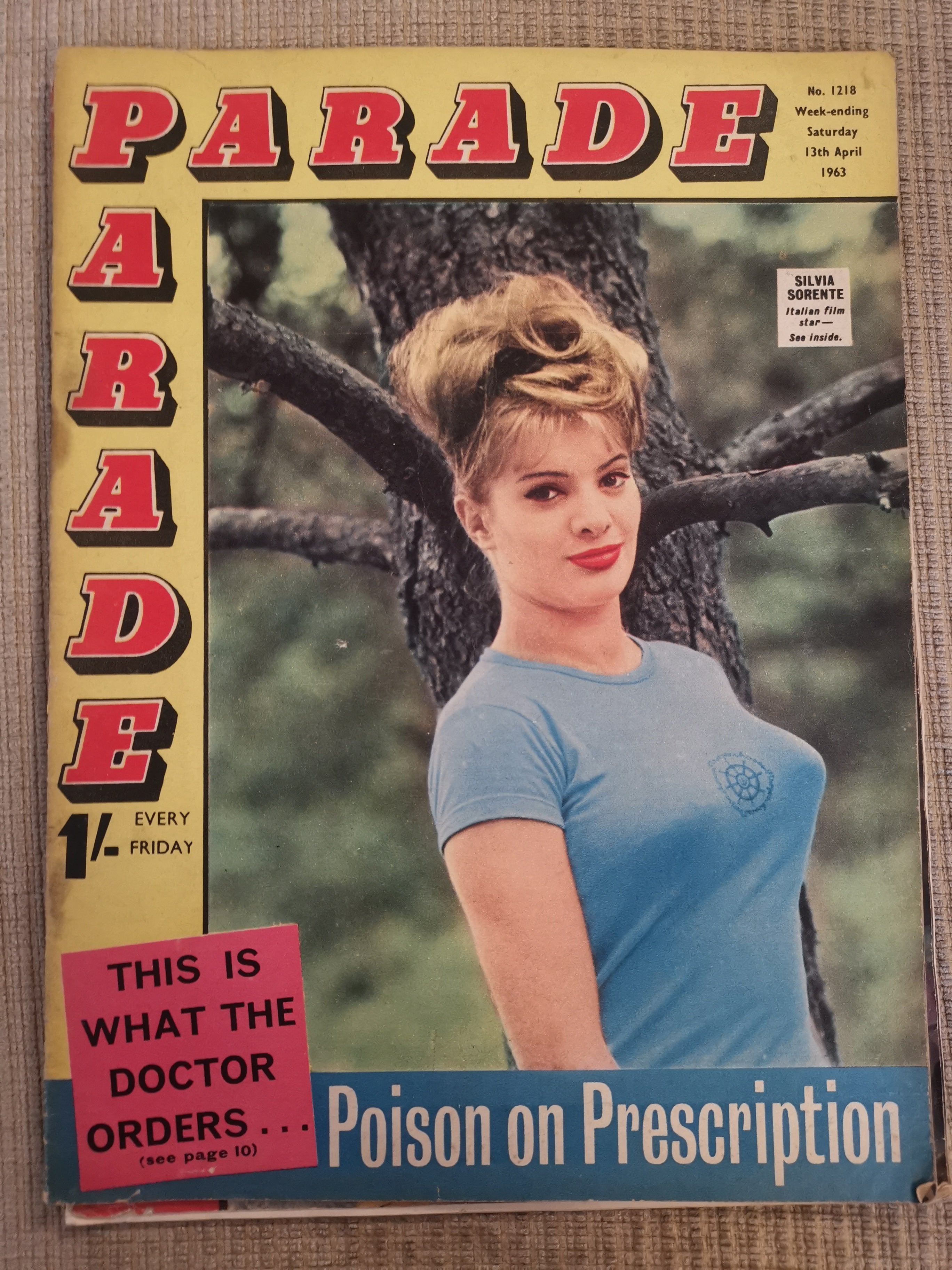 Parade April 1963 – Adult Magazine Marketplace