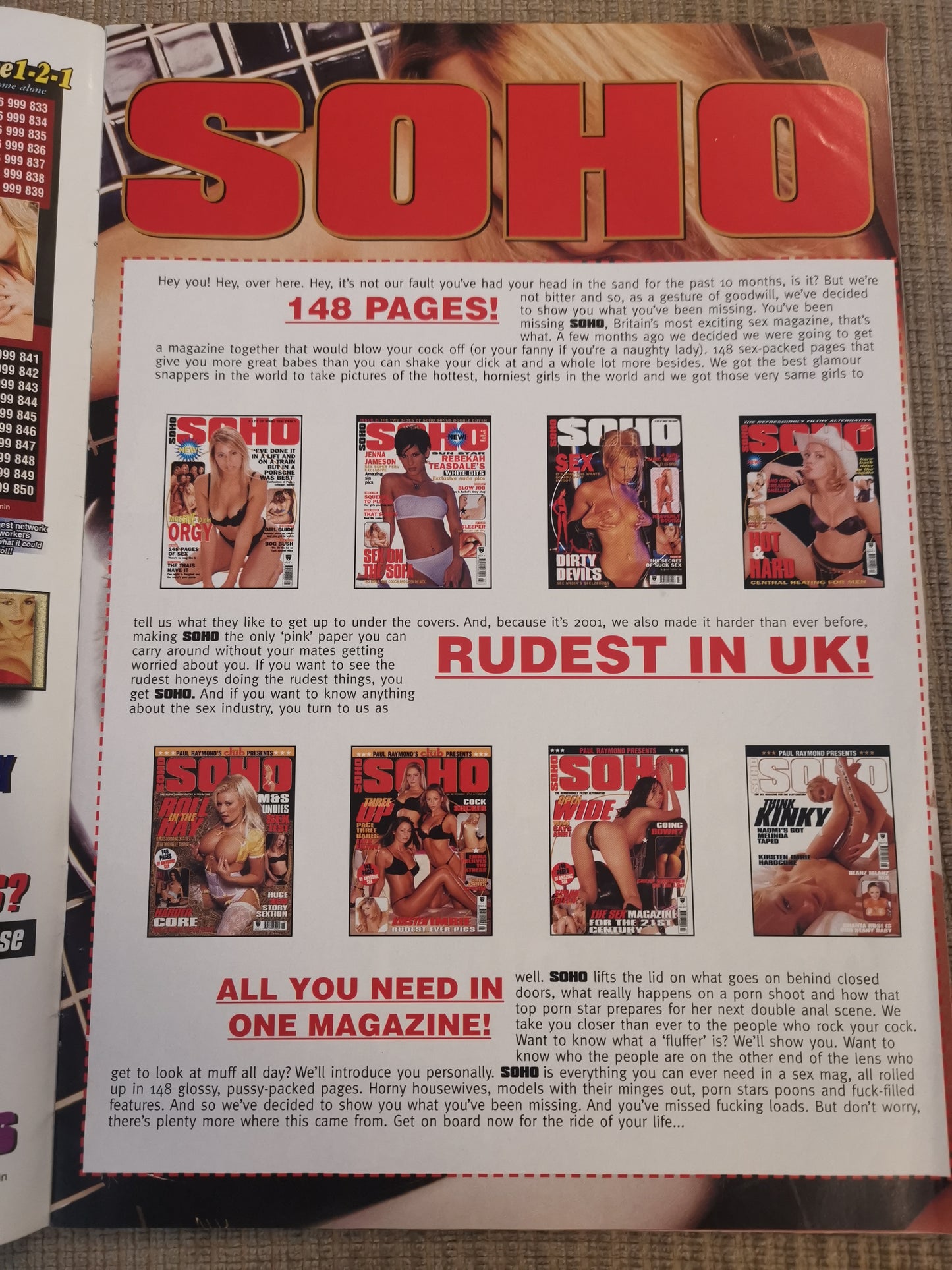 Soho Magazine Sampler 36 Page