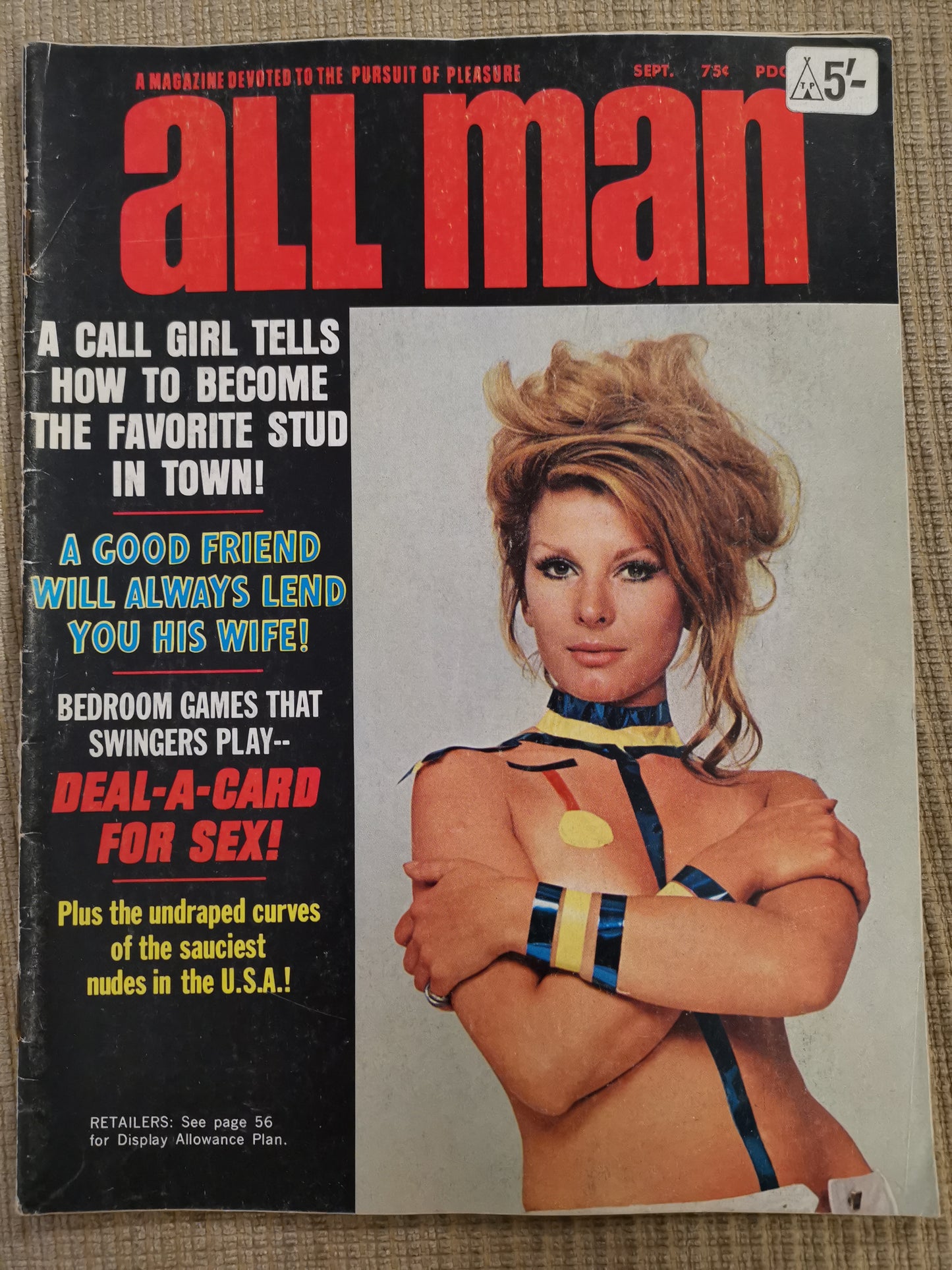 All Man - September 1969 - Vol 9 No.8