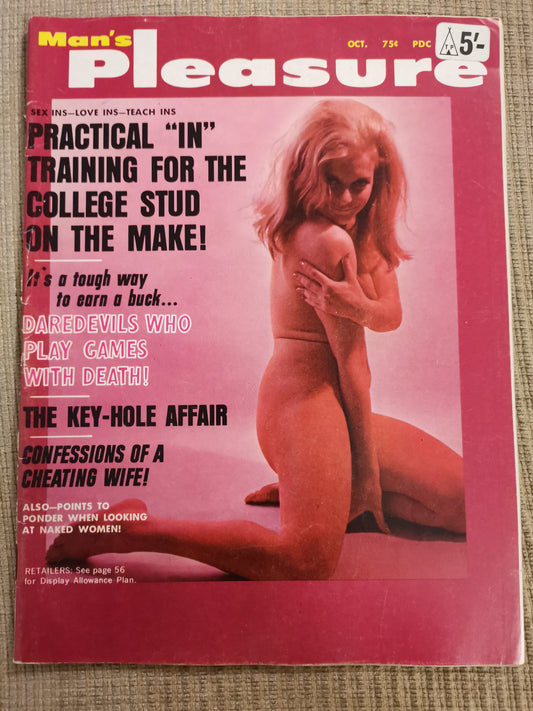 Man's Pleasure - October 1969 - Vol 10 No.8