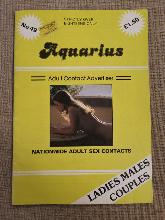 Aquarius No.49 - Adult Contact Advertiser