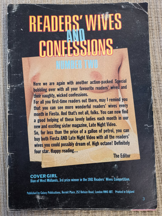 Fiesta Reader's Wives and Confessions - No.2