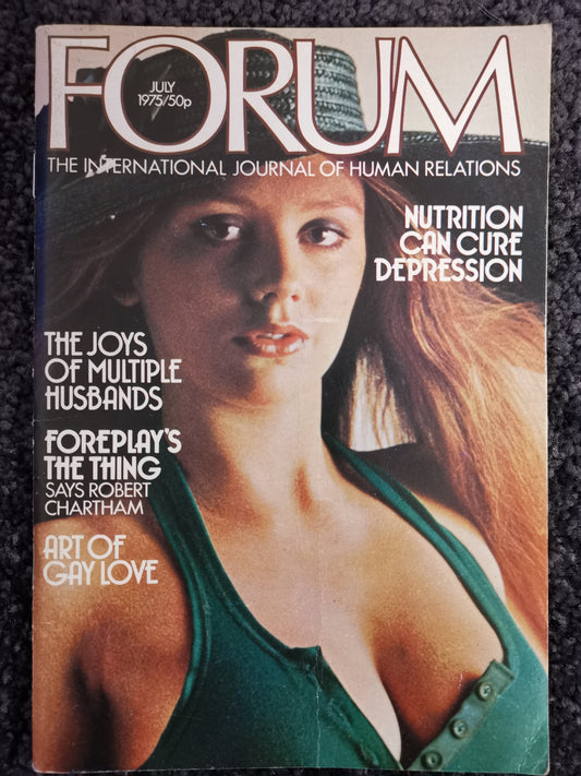 Forum - July 1975 - International Journal Of Human Relations