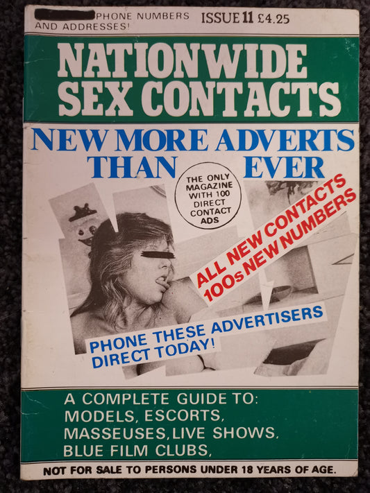 Nationwide Sex Contacts - Issue 11