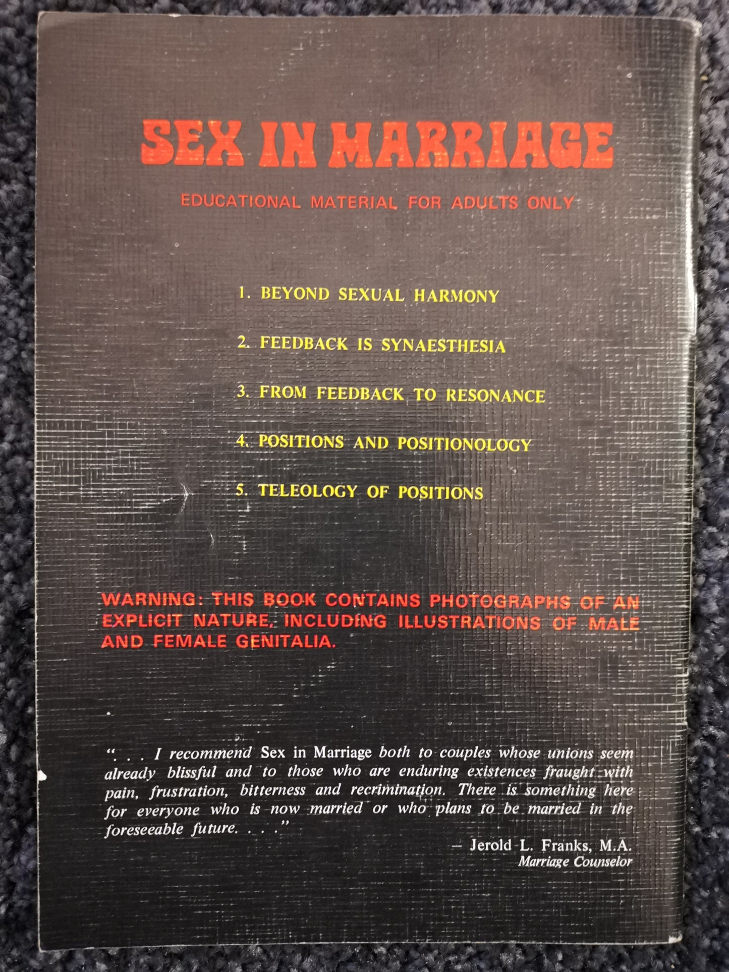 Sex in Marriage - Honeymoon Special